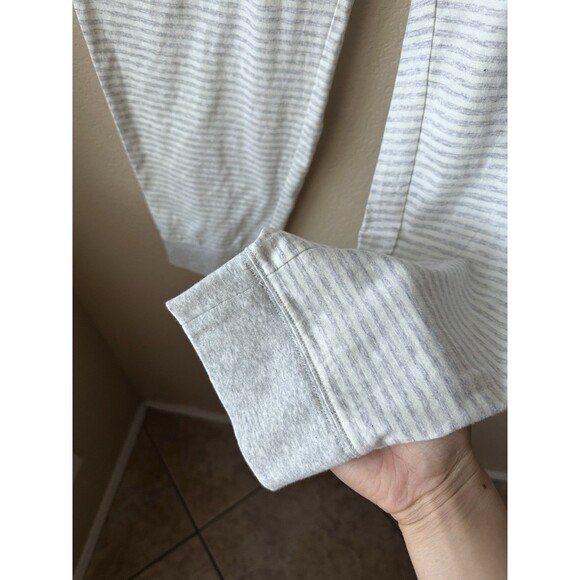 Haven Well Within Pajama Pants Gray Striped Women’s Large Organic Cotton NWT - Picture 5 of 7